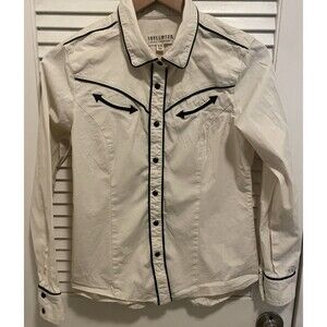 Idyllwind Miranda Lambert Pearl Snap Western Button Shirt M Cowgirl Rockabilly